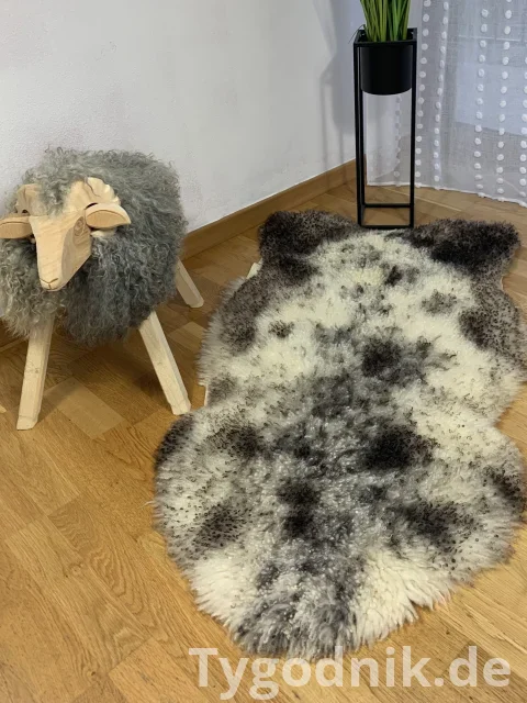 dywany z naturalnej szwedzkiej skóry owczej
